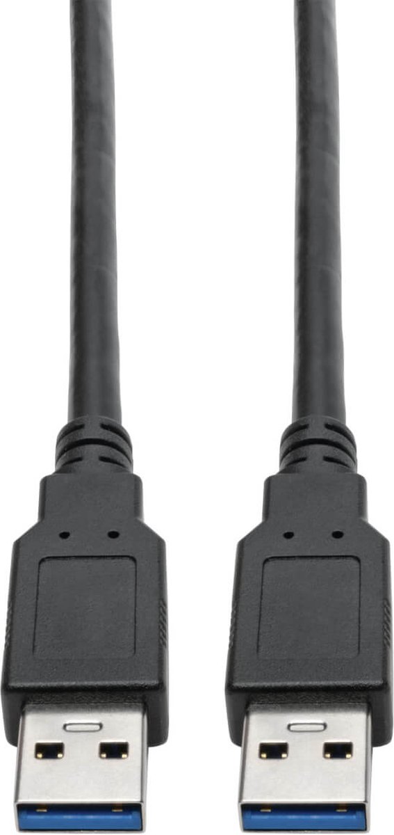 Tripp-Lite U325-003 USB 3.0 SuperSpeed A/A Cable for Tripp Lite USB 3.0 All-in-One Keystone/Panel Mount Couplers (M/M), Black, 3 ft. TrippLite