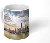 Mok - New York - Skyline - Zonsondergang - 350 ML - Beker