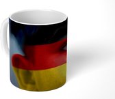 Mok - Koffiemok - Vlag van Duitsland - Mokken - 350 ML - Beker - Koffiemokken - Theemok