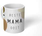 Mok - Koffiemok - Beste mama ooit - Mama - Quotes - Spreuken - Mokken - 350 ML - Beker - Koffiemokken - Theemok - Mok met tekst