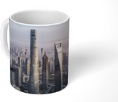 Mok - Shanghai - Skyline - Stad - 350 ML - Beker