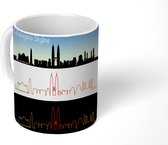 Mok - Een drietal skylines van Kuala Lumpur - 350 ML - Beker