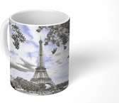 Mok - Eiffeltoren door de bomen - 350 ML - Beker - Uitdeelcadeautjes