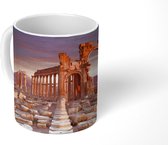 Mok - De zon verlicht de ruïnes in Palmyra - 350 ML - Beker