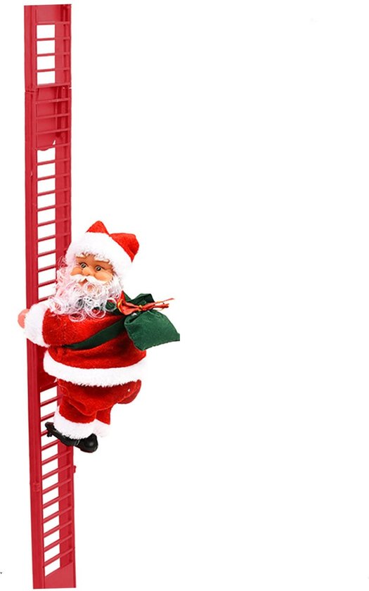 Onderwijs alleen 945 Loft Home® Klimmende kerstman | Kerstman op ladder | Met muziek | Kerst  versiering |... | bol.com