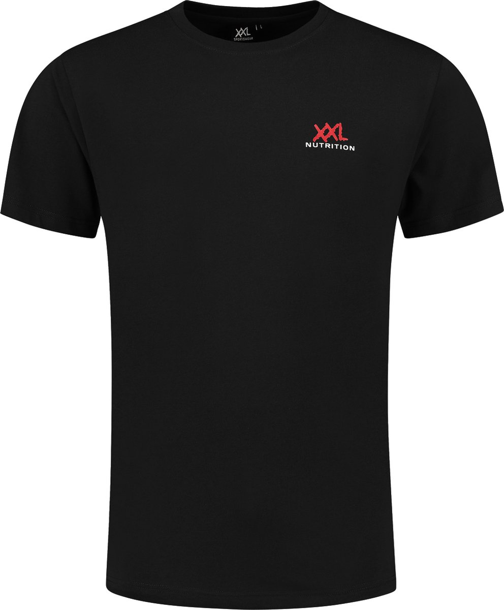 XXL Sportswear Bigger is Better T-shirt - Dark Grey Zwart XL