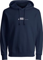 Jack & Jones Hoodie Booster Navy (Maat: 4XL)