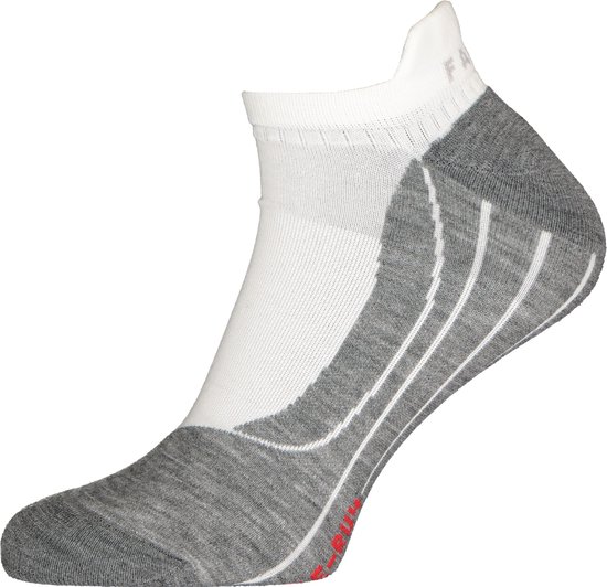 FALKE RU4 invisible heren hardoopsokken - wit (white-mix) - Maat: 44-45