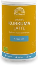 Mattisson - Biologische Kurkuma Latte - Ongezoet - 160 g
