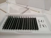 Lashes & More wimperextensions – Autofan Lashes  - D Krul – Dikte 0.07 – Lengte mixed – 16 rijen in een tray – Russian Volume – Easy Fanning lashes – Volume lashes - nepwimpers - V