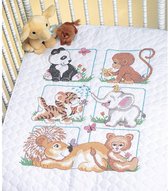 Dimensions Animal Babes Quilt borduren (pakket) PN-0173870