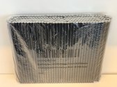 Kartonnen drinkrietjes Zwart 8/250mm - Straws papieren Rietjes - 250 stuks - Milkshake - 100% Composteerbaar - Papieren rietjes