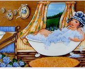 TOPMO - Lelie prinses - Diamond painting- HQ Diamond Painting pakket - VOLLEDIG dekkend - Diamant Schilderen - voor Volwassenen – ROND- 40X50CM
