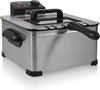 Tristar FR-6949 - Frituurpan 5 liter - Friteuse 2000W - 1 grote, 2 kleine manden, kijkvenster - RVS