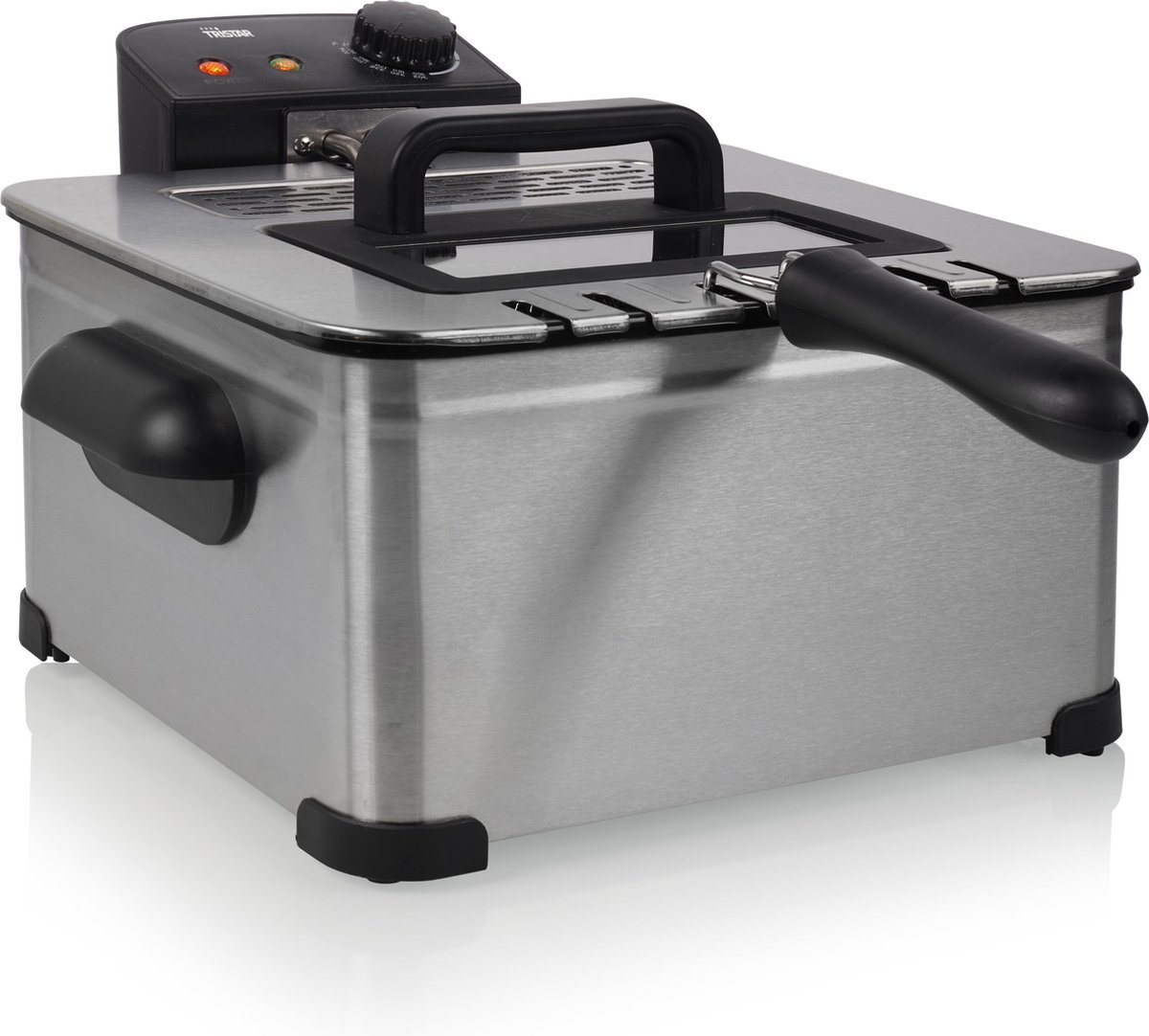 Tristar FR-6949 Friteuse - Frituurpan 5 liter - Multifunctioneel - 1 grote en 2 kleine friteusemanden
