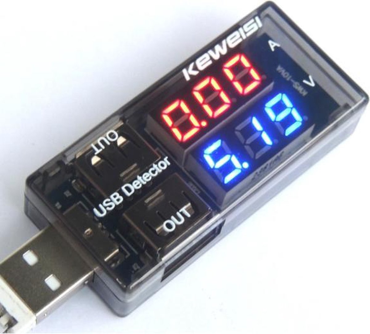 USB Tester - Detector - Spanningsmeter - USB poort