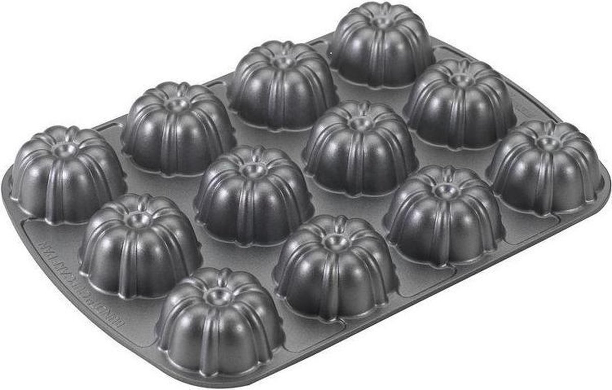 Nordic Ware Bakvorm Bundt Brownie Pan - 12 stuks