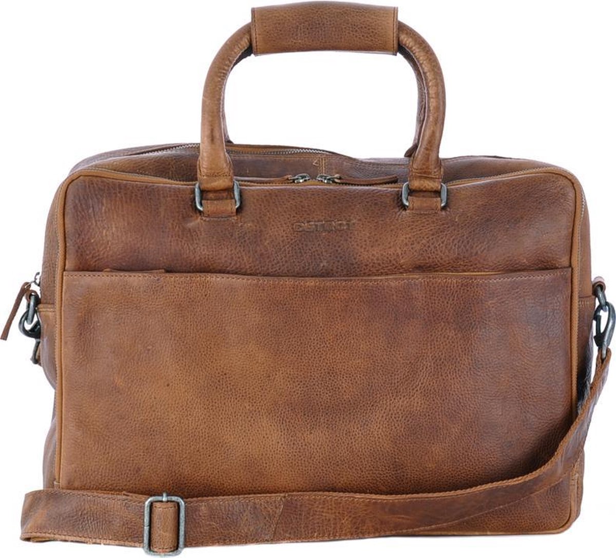 DSTRCT Special Raider Leather Laptopbag 2-vaks 17