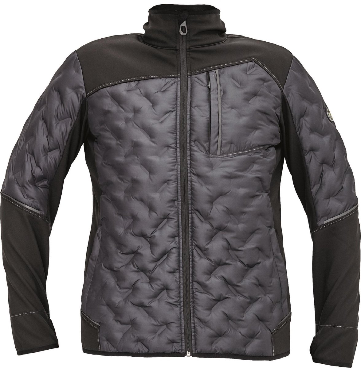 Cerva Neurum softshelljack antraciet maat 2XL