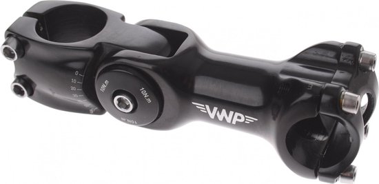 Ergotec potence de guidon Swell-X Eco A-Head 31.8/120 mm aluminium noir Ergotec potence de guidon Swell-X Eco A-Head 31.8/120 mm aluminium noir