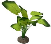 Aquarium kunstplant Anubias 3 groen 20 cm