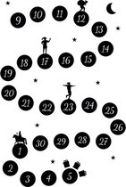 Sinterklaas aftelkalender - herbruikbare aftelkalender - 5 december - sint en piet - aftellen - kinderen