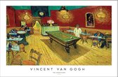 Walljar - Vincent van Gogh - Het Nachtcafé - Muurdecoratie - Poster met lijst