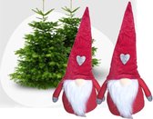 Kerst deurstopper – Kerstdecoratie set van 2