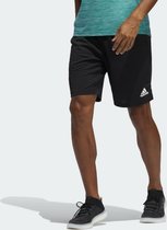 Adidas Sportshort model All Set - Zwart/Wit logo - Maat S
