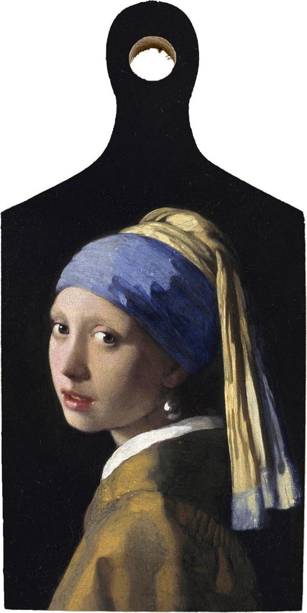 Borrelplank Vermeer Meisje met de parel
