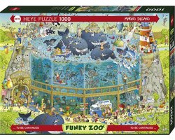 Puzzel Ocean Habitat Funky Zoo 1000 stukjes - Heye 29777
