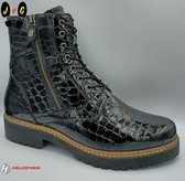 Helioform dames biker, H204 zwart lak, Maat 40
