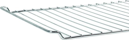 ICQN et grille ICQN pour four - 445 x 375 x 25 mm - Grille de four chromée  et plaque