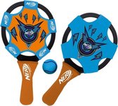 NERF Sports beachballset PVC blauw/oranje 3-delig