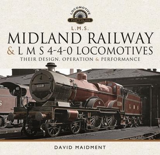 Midland Railway and L M S 4-4-0 Locomotives - cover