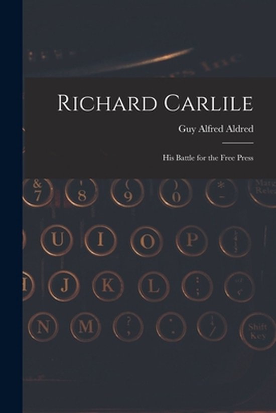 Richard Carlile - cover