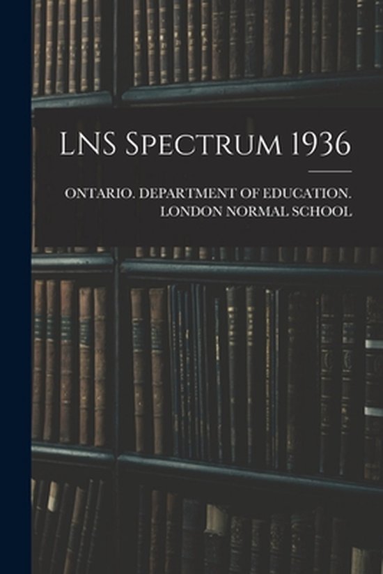 LNS Spectrum 1936 - cover