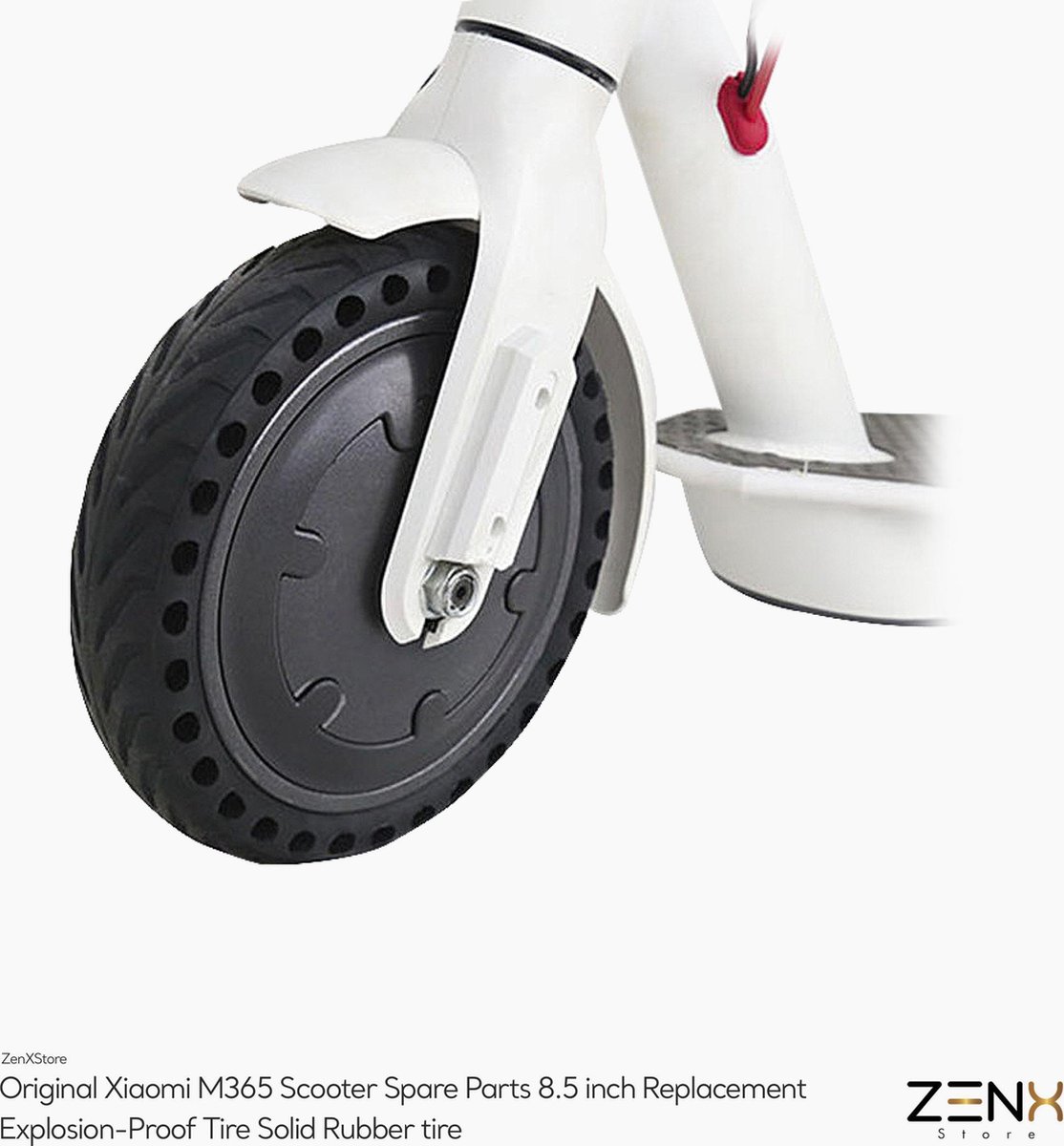 ZenXstore Buitenband 8,5 Inch Volrubber voor Elektrische - afbeelding 3