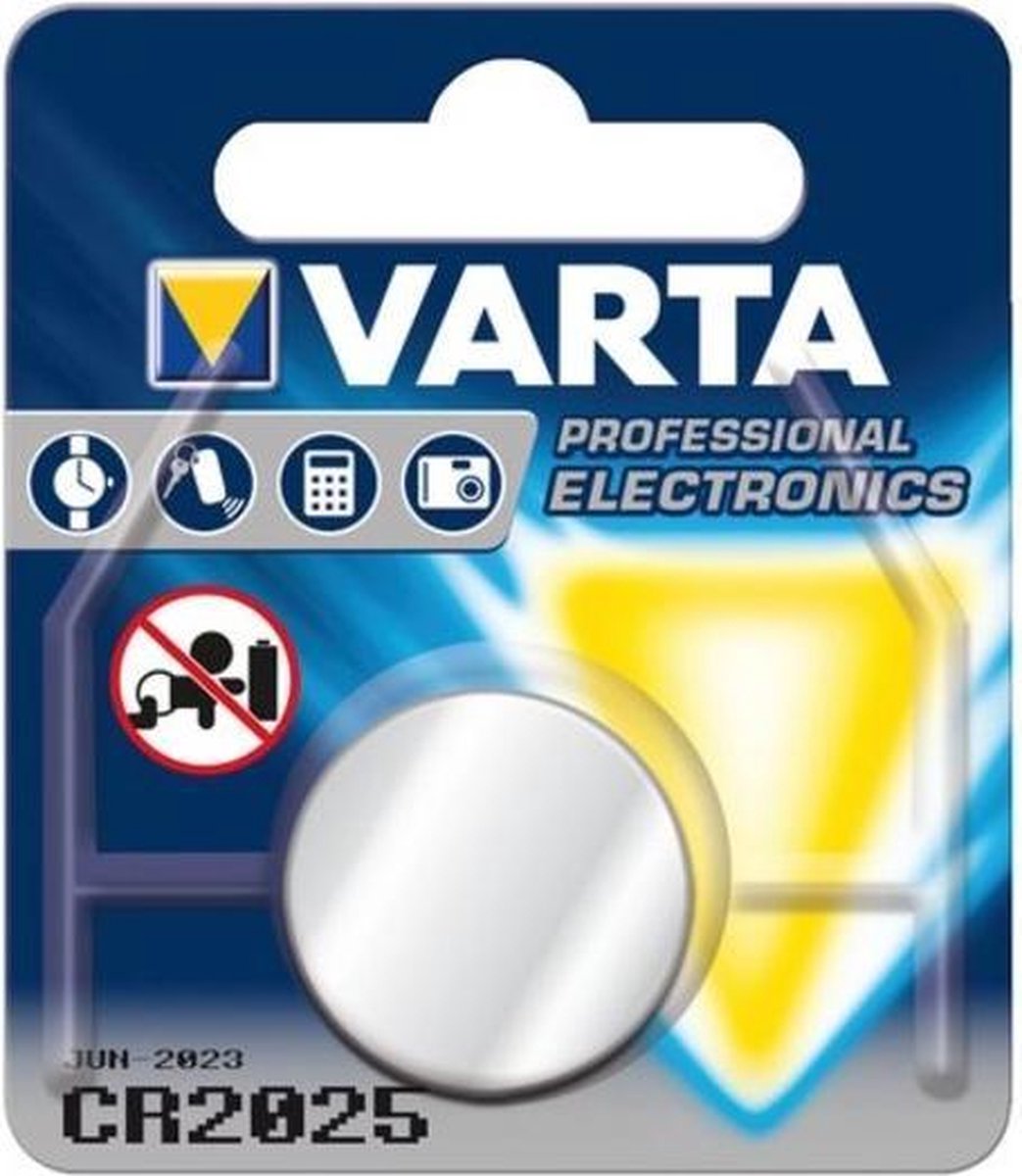 Varta Batterij Lithium CR2025 - 3V