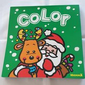 Kleurboek Glitter kerst  ,Kerstmis, Kinderen, Cadeau,
