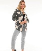 Vrouwen Camouflage Shirt Nieuwe 2021 Dames Leger Shirts Europese Mode Vrouwen Blouse Tops Lange Mouwen Herfst Shirts Vrouwelijke Blouses