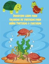 Divertido libro para colorear de tortugas para ninos Tortugas y tortugas