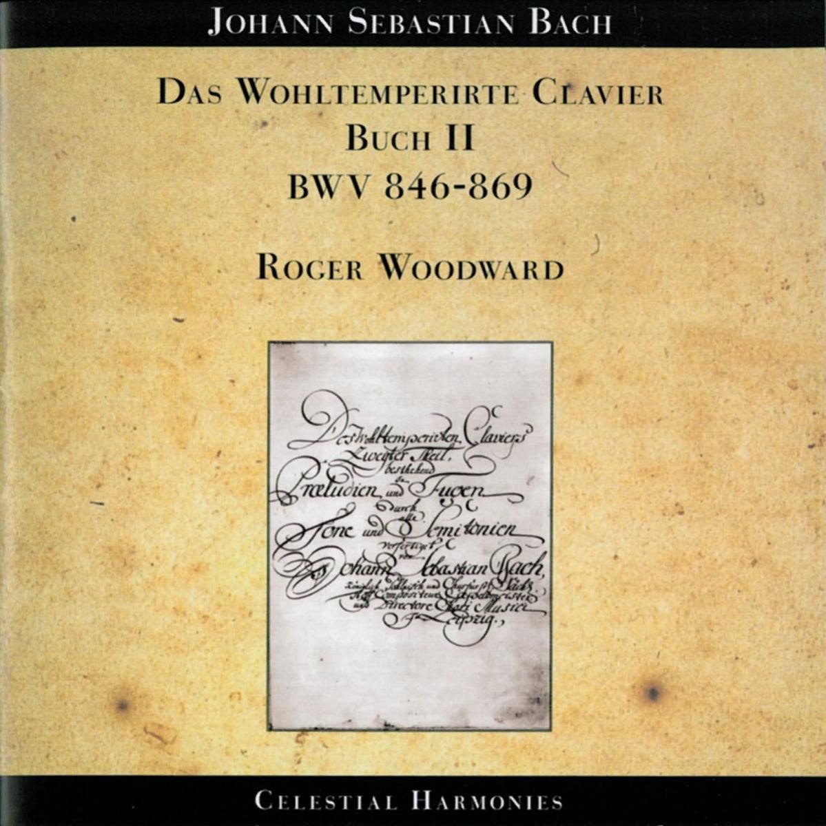 Roger Woodward - J.S. Bach: Das Wohltemperirte Clavier, Buch II ? BWV 846-869 (3 CD)