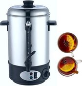 Glühweinketel - Glühwein Ketel - Warmhoudketel - Inmaakketel - Weckketel - Drankdispenser - 8 liter