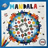 Mandala Kleurboek voor Kinderen verkeer en vervoer - geschikt voor kleurpotloden en kleurstiften