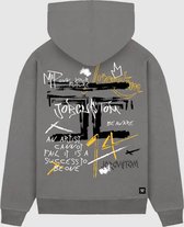 JORCUSTOM Artist Loose Fit Hoodie - Grijs - Volwassenen - Maat XS