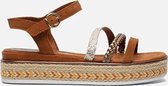 Marco Tozzi Sandalen cognac - Maat 38