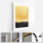 Set van abstracte handgeschilderde illustraties voor wanddecoratie, briefkaart, Social Media Banner, Brochure Cover Design achtergrond - moderne kunst Canvas - verticaal - 18625058