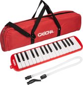 Cascha HH 2059 melodica set rood blaas keyboard blaas piano