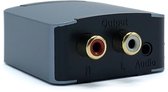 MADA Digitaal naar Analoog Converter - DAC - 24 bit, 192 kHz - Optical, Coaxiaal, SPDIF, Toslink
